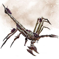 Scorpions géants