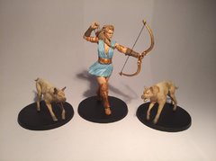 Artemis et ses chiens