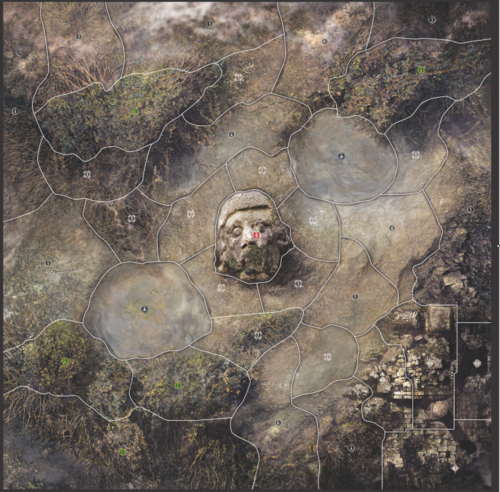 Carte Marais de Lerne - Ressources - The Overlord