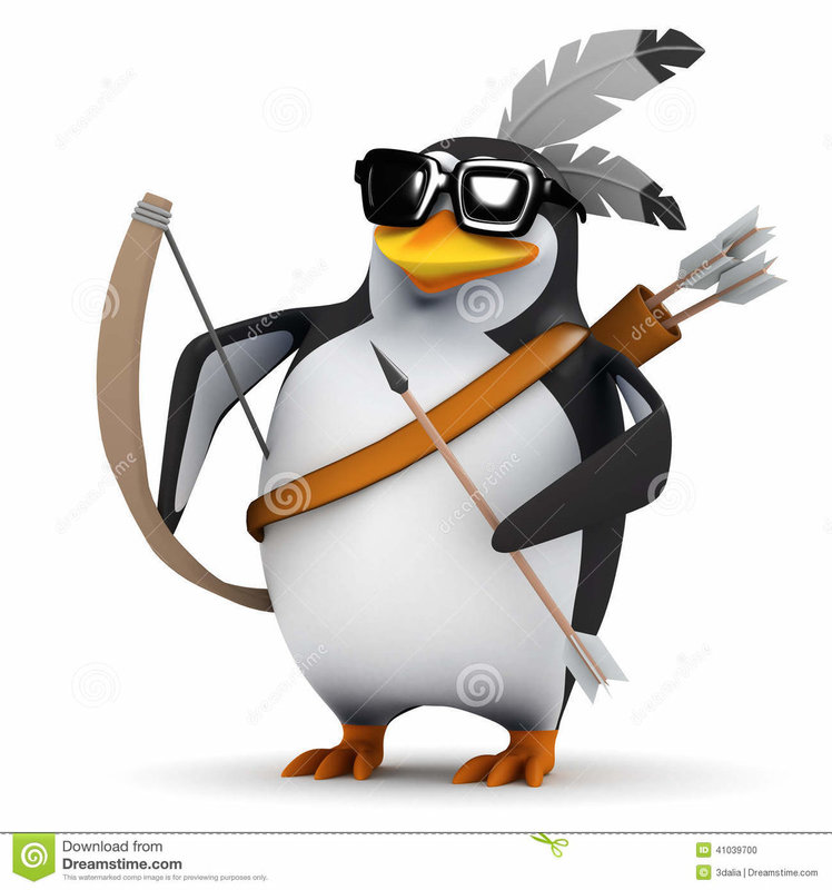 pingouin-d-avec-le-tir-à-l-arc-41039700.jpg
