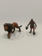 King Conan et son lion