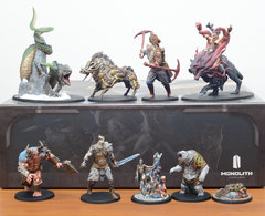 Fafnir, Gullinbursti, Njord, Hyrrokkin, Jotünn, Tyr, Norns, Bödvar Bjarki (bear and sleeping forms)